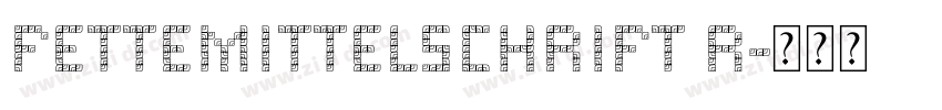 fettemittelschrift r字体转换